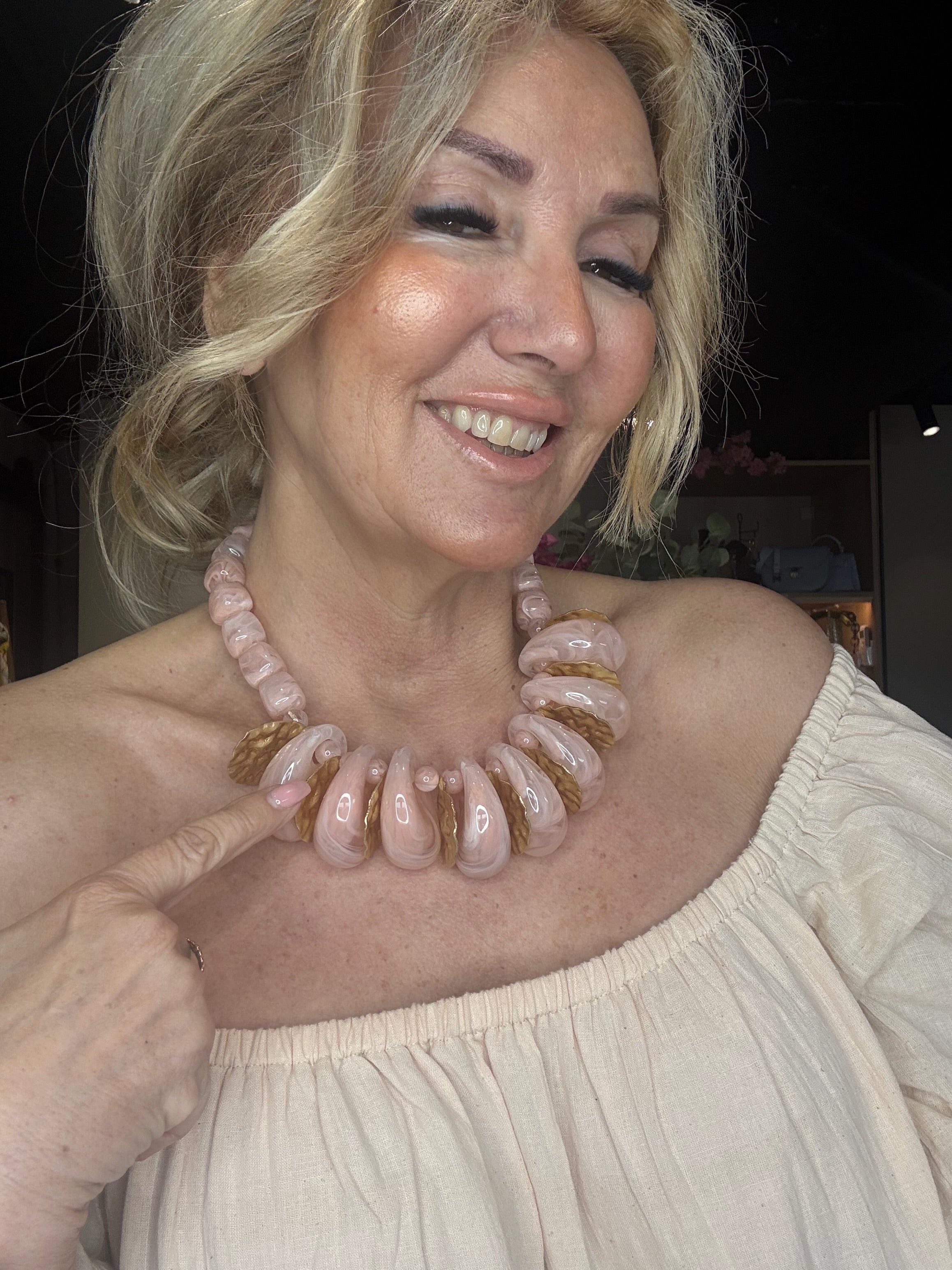 Kette Romance NUDE
